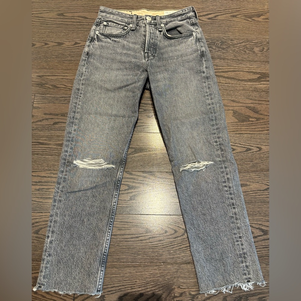 Rag & Bone New York Authentic black faded jeans